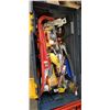 Image 2 : TOOLBOX WITH NEW WRENCHES, TOOLS