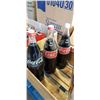 Image 2 : CRATE OF COLECTIBLES, SEALED COCA COLA BOTTLES, 1972 CANADA TIN, MUG