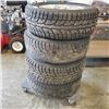 Image 1 : SET OF 4 HANKOOK 255/65R18 INCH TIRES ON 6 BOLT RIMS