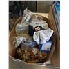 Image 2 : 2 BOXES OF WEATHER STRIPPING, WILTSHIRE KNIVES, WILSON SOCKS WOOL GLOVES AND MORE