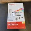 Image 1 : SENGLED SMART LED + LIGHT SWITCH 3 BULB KIT, INCLUDES HUB - TESTED WORKING, RETAIL $129