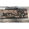 Image 1 : CORSAIR K70 RGB MK2 BACKLIT MECHANICAL GAMIG KEYBOARD - TESTED WORKING, NEEDS KEY CAPS, RETAIL $229