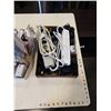 Image 2 : LOT OF POWER ADAPTERS, POWER BARS, TIMERS, LIGHT BULBS