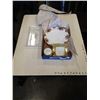 Image 1 : WATERFORD LISMORE RECTANGULAR CRYSTAL TRAY, 2 OLD COUNTRY ROSES PLATES AND BURANBENJARONG HAND PAINT