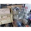 Image 2 : SHELF LOT OF ESTATE GOODS, CANNING SUPPLIES, DISHES, ETC