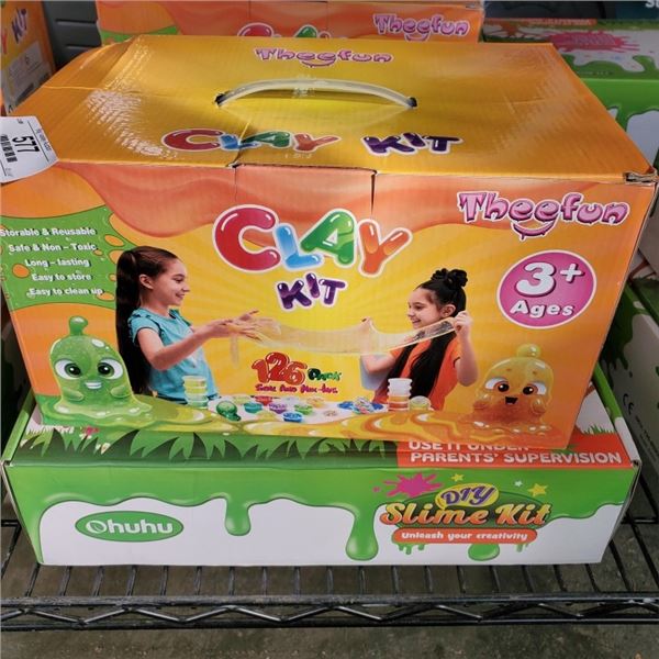 CLAY KIT AND DIY SLIME KIT