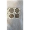 Image 2 : LOT OF AMERICAN COINS; 4 HALF DOLLAR COINS, 1 OZ FINE SILVER DOLLAR