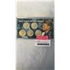 Image 1 : 5 - USA SILVER JFK HALF DOLLAR COLLECTION 1965- 69 .400 SILVER