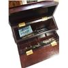 Image 3 : LOT OF INK PENS, JAR OF INK, NIBS AND CASE