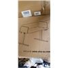 Image 3 : VIVO BLACK 55 X 24 INCH ELECTRIC LIFT DESK WITH  GRAY 60 INCH X 24 INCH CLAMP ON PRIVACY PANELS