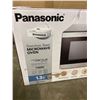 Image 2 : PANASONIC 1100W THE GENIUS STAINLESS STEEL MICROWAVE - TESTED WORKING - RETAIL $249
