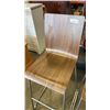 Image 2 : 2 NEW BENT WOOD BAR STOOLS