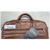 Image 2 : NEW SAMSONITE CLASSIC LEATHER SLIM BRIEF CASE BAG