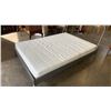 Image 2 : DOUBLE SIZE IKEA BED FRAME WITH 2 MATTRESSES