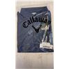 Image 1 : NEW CALLAWAY MENS GOLF SHIRT - SIZE MEDIUM, PEACOAT, RETAIL $89