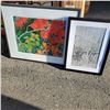 Image 1 : ABSTRACT PRINT AND CEST LA VIE PRINT