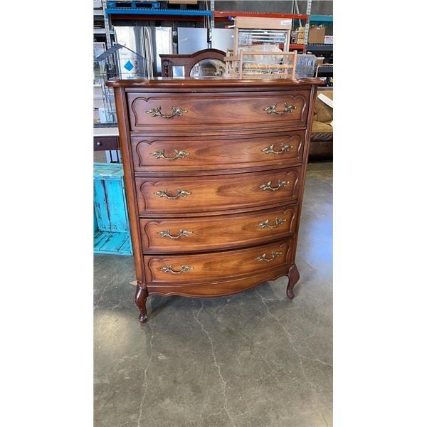 VINTAGE 5 DRAWER DRESSER