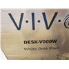Image 3 : VIVO WHITE DESK RISER MODEL DESK-V000W