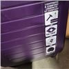 Image 2 : AS NEW DELSEY PARIS CONCORDE 2 HARD CASE LUGGAGE - PURPLE, RETAIL $369