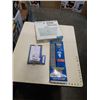Image 1 : NEW OLD STOCK CARLON WIRED DOOR CHIME, DOORBELL, NOMA POWER BAR AND CEILING FIXTURE
