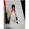 Image 2 : 2 PAIRS BOLT CUTTERS 600MM AND 350MM