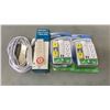 Image 1 : NEW OLD STOCK POWER BARS, EXTENSION CORD AND OUTLET SPLITTERS