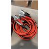 Image 2 : 2 NEW OLD STOCK JUMPER CABLES - ONE PAIR 12 FOOT