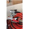 Image 3 : 2 NEW OLD STOCK JUMPER CABLES - ONE PAIR 12 FOOT