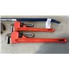 Image 2 : NEW ADJUSTABLE WRENCH, PIPE WRENCHES AND WRECKING BAR