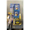Image 2 : NEW OLD STOCK SCREWDRIVERS, PLIERS, CUTTERS, VISE GRIPS, PADLOCKS AND MEASURING TAPE