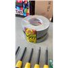 Image 7 : NEW OLD STOCK 8 BIT SCREWDRIVERS, MULTI TOOLS AND DUCT TAPE