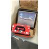 Image 2 : 2 TRAYS OF ART, CANADA DECORATIONS, LUNCH TIN, TILE ART