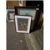 Image 1 : KENT CRAWFORD HAND SIGNED LIMITED EDITION PRINT AND FRAMED PAINTING
