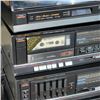 Image 2 : FISHER 5 PC STEREO SET MT-860 TURNTABLE, CR-W860 DOUBLE CASSETTE DECK, CA-860 INTEGRATED AMPLIFIER, 