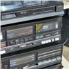 Image 3 : FISHER 5 PC STEREO SET MT-860 TURNTABLE, CR-W860 DOUBLE CASSETTE DECK, CA-860 INTEGRATED AMPLIFIER, 