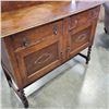 Image 2 : VINTAGE BARLEY TWIST HUTCH