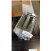 Image 2 : BLACK AND DECKER STAINLESS 2 SLICE TOASTER - TESTED WORKING - RETAIL $49
