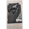 Image 1 : NEW CALLAWAY MENS GOLF SHIRT - SIZE X-LARGE, BLACK , RETAIL $89