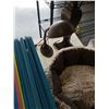 Image 4 : MODERN AND VINTAGE TABLE LAMPS, CAT BED AND RACK