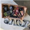 Image 1 : ILLUMINATED LOVE SIGN, SCIENTIFIC CALCULATORS AND HEADPHONES