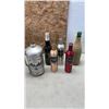 Image 2 : LOT OF COLLECTIBLE SEALED BEER BOTTLES AND DISPLAY BOTTLES