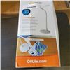 Image 2 : OTTLITE DUAL HEAD LED DESK LAMP -TESTED WORKING, RETAIL $49