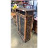 Image 2 : RATTAN GLASS DOOR CABINET
