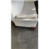 Image 8 : VINTAGE WOOD FRAMED SOFA