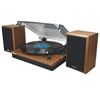 Image 1 : TOSHIBA BELT DRIVE TURNTABLE WITH SPEAKERS - TESTED WORKING, NO NEEDLE - RETAIL $228