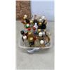 Image 1 : 2 TRAYS OF MINIATURE COLLECTIBLE LIQUOR BOTTLES APPROX 30 - MOST SEALED