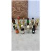 Image 2 : 2 TRAYS OF MINIATURE COLLECTIBLE LIQUOR BOTTLES APPROX 30 - MOST SEALED