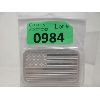 Image 1 : 5 Oz .999 Silver American Flag Bar 