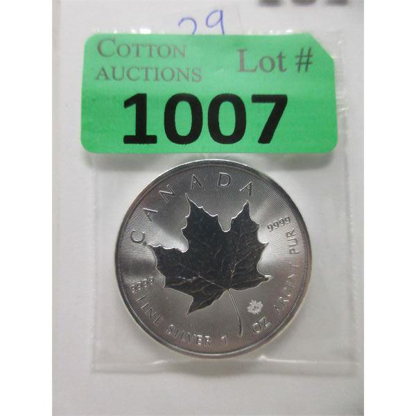 1 Oz .9999 Silver 2022 Canada Maple Leaf Coin