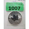 Image 1 : 1 Oz .9999 Silver 2022 Canada Maple Leaf Coin